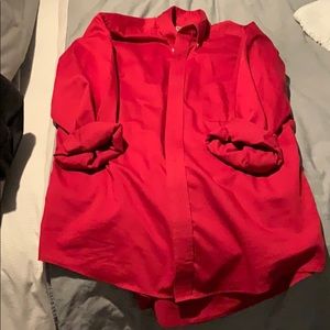 Mens VanHeusen Button Down Workshirt